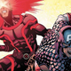 Cyclops and Captain America in Avengers Vs. X-Men